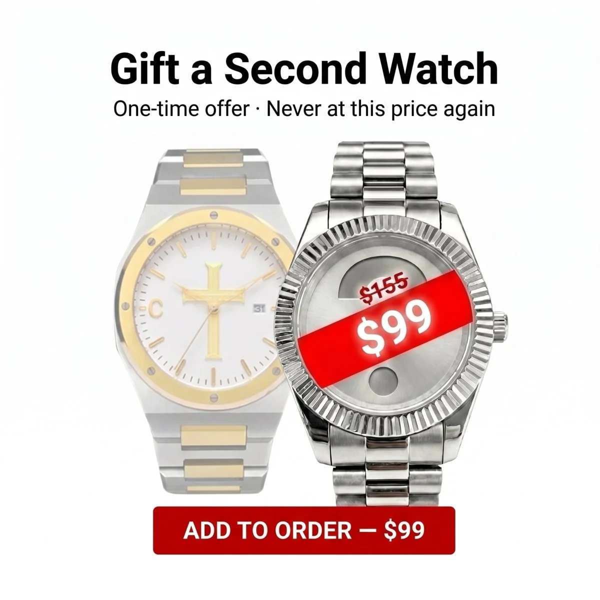Add a Second Watch ($55 Off)